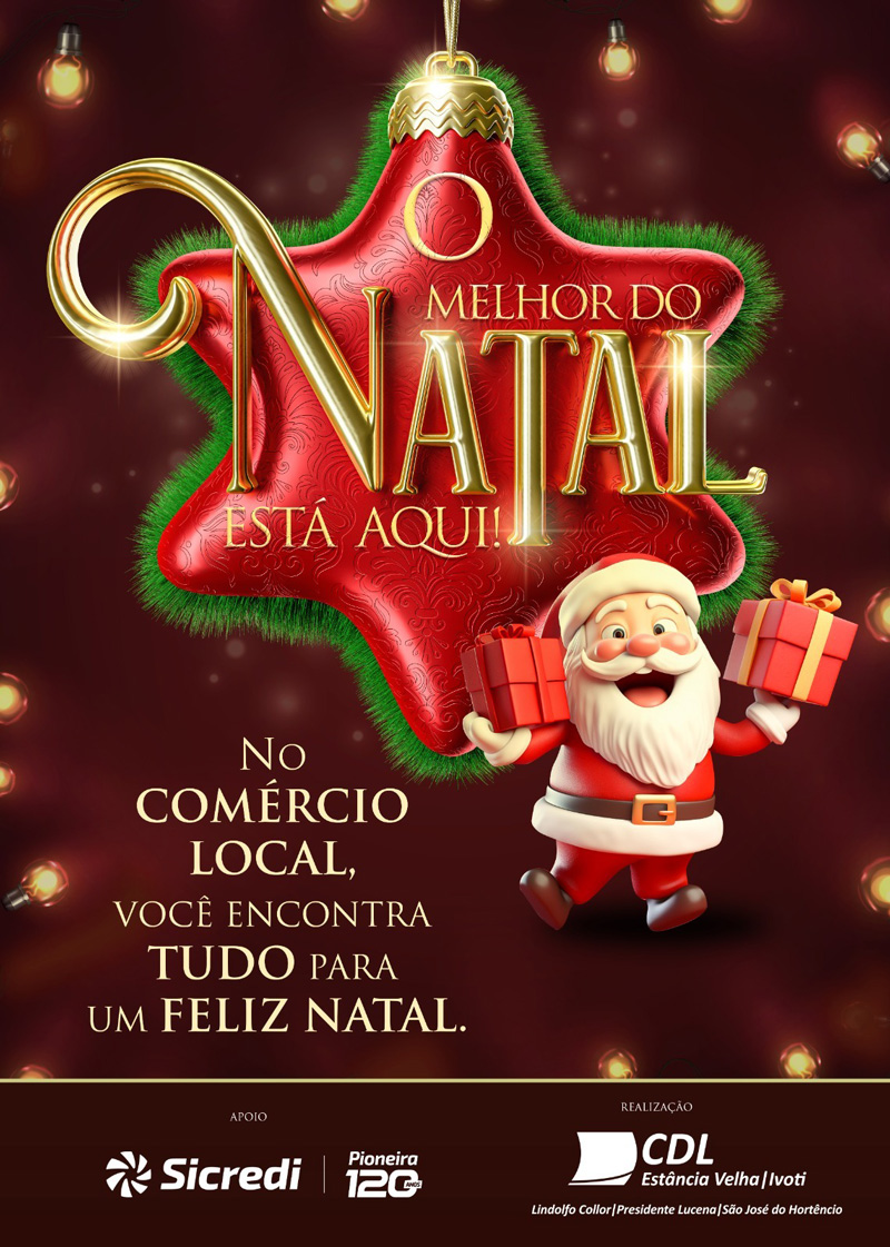 Cdl Lança Campanha De Natal Cdl 7580